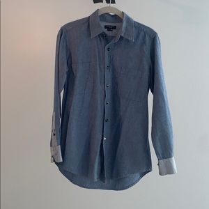 Gryphon Denim Button Down